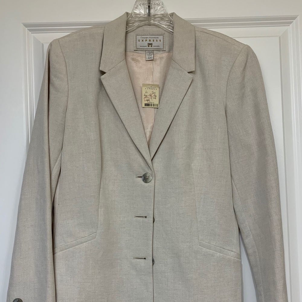 Express cream jacket